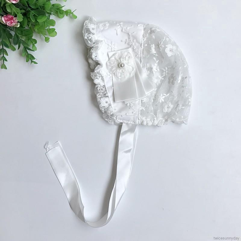 Mũ Công Chúa Đính Hoa Đáng Yêu Cho Bé Gái