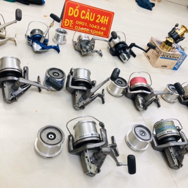 Máy Câu Cá Nhật Bãi Cối Nông, Mobin Sống Shimano, Daiwa... 51