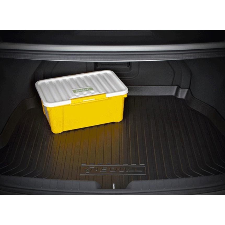 Lót cốp xe Kia Forte, K3, Cerato 2008 - 2021 nhựa dẻo cao cấp, không mùi, dễ dàng vệ sinh