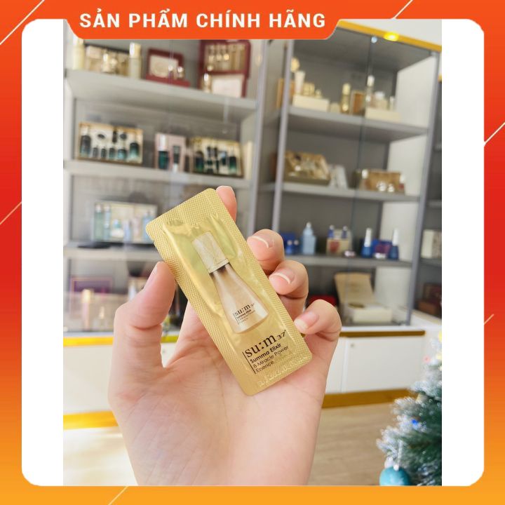 Combo 10 gói tinh chất chống lão hóa căng da Sum 8-Miracle Power Essence