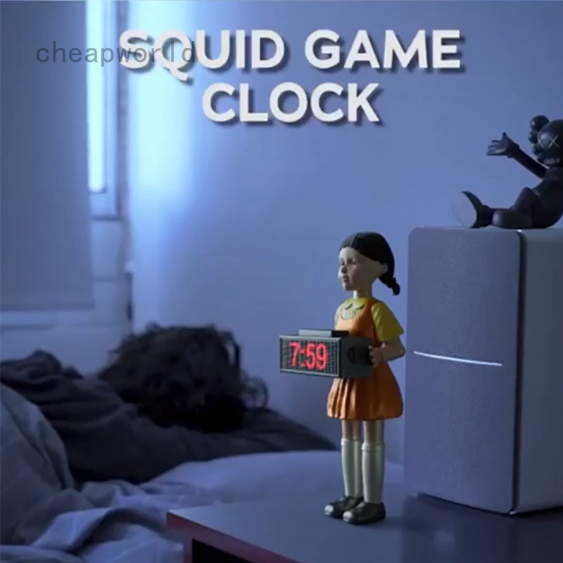 Mô Hình Nhân Vật Squid Game 123 Bằng Gỗ Độc Đáo