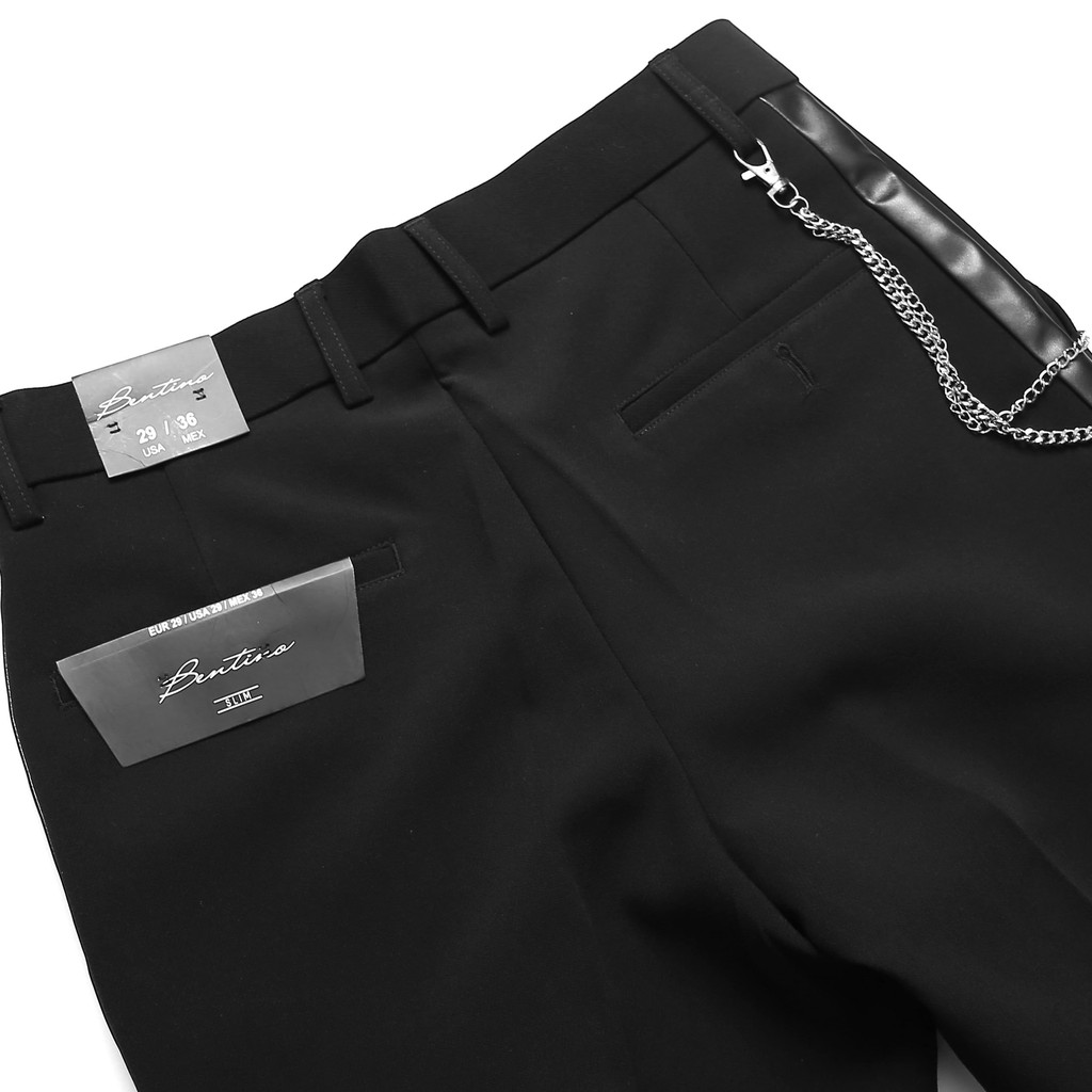 Quần âu nam phối da móc xích - BENTINO | BigBuy360 - bigbuy360.vn