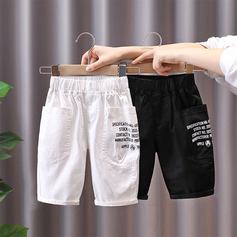 Quần Short Cotton Mỏng Thời Trang Mùa Hè Cho Bé Trai