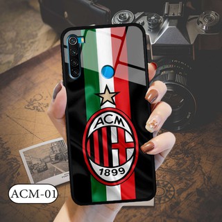 Ốp lưng kính 3D Xiaomi Redmi Note 8 hình đội bóng