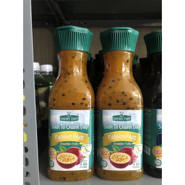 Sinh tố Golden Farm Chanh Dây 1L