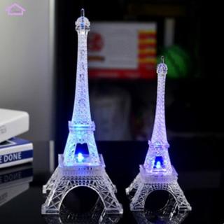 Đèn ngủ hình tháp Eiffel nhiều màu