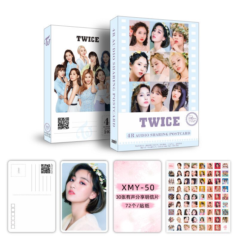 Lomo Card bộ thẻ 30 ảnh nhóm BTS BLACKPINK TWICE
