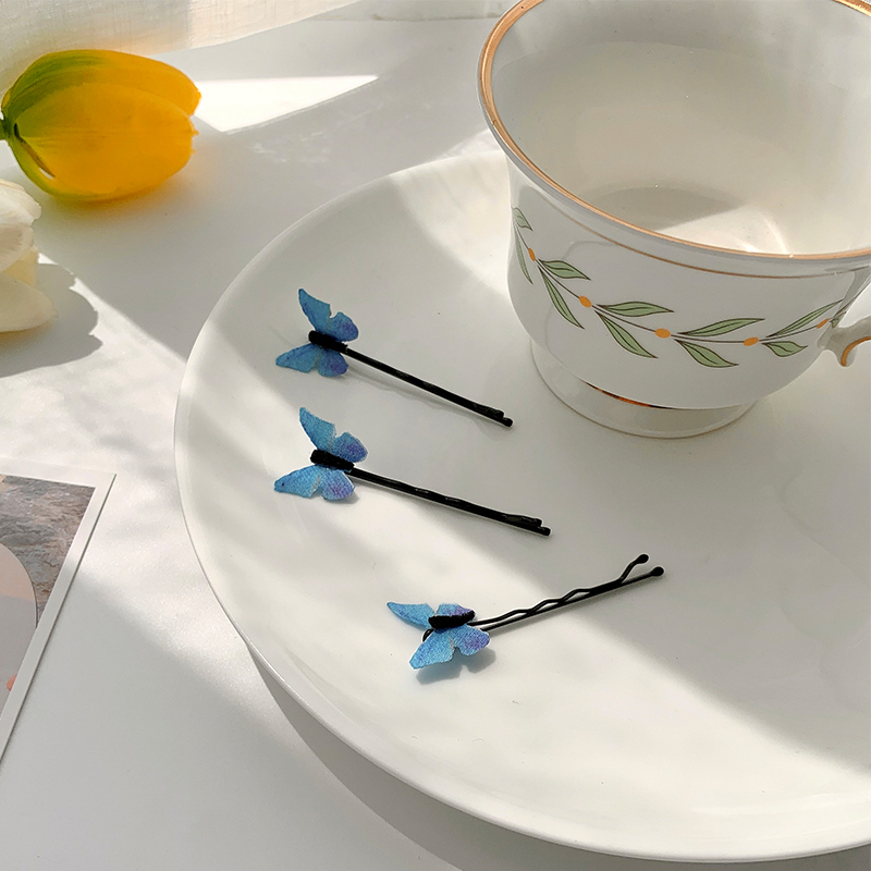 Kẹp tóc đính hình bướm thời trang thanh lịch cho nữ