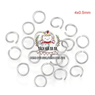 [FREESHIP TỪ 50K] Khoen tròn - khoen nút - nẹp lá - nẹp phụ kiện làm vòng tay/ bông tai và sản phẩm handmade - Nana Shop