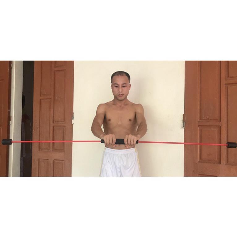 Gậy Rung Tập Gym - Thanh Rung FLEX BAR Đàn Hồi Tập Gym Đa Năng Làm Gọn Cơ Thể Săn Chắc Các Cơ Tại Nhà Siêu Bền