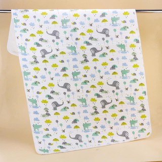 Tấm lót chống thấm sợi tre tiện dụng cho bé kích thước 50x70cm
