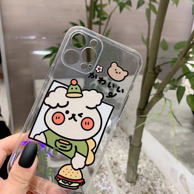 Ốp Onion Love Me More trong suốt dẻo mịn Hàn Quốc dành cho ip 11 Pro Max 7 8 Plus X XsMax XR