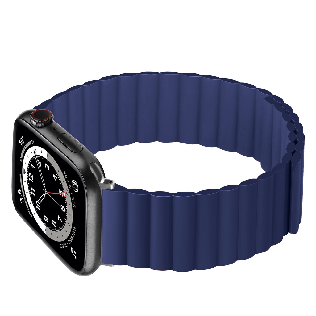 Dây đeo silicon nam châm thay thế cho Apple Watch Ultra 49mm series 8 7 6 5 4 3 2 1 for iWatch 45mm 41mm 44mm 40mm 42mm 38mm