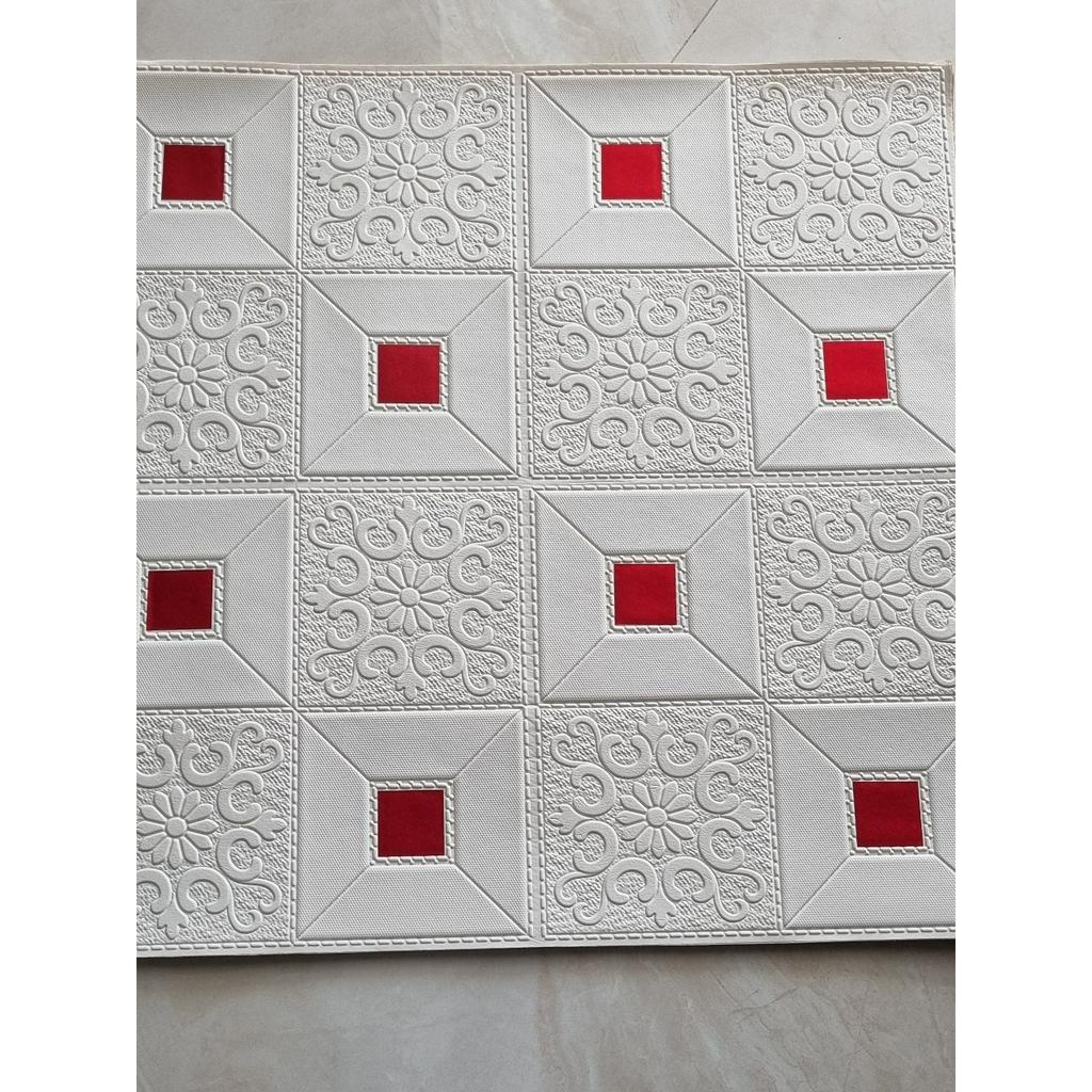 Xốp Dán Tường Hoa Văn Kim Tuyến 70x70 Cm Dày 4 mm Loại 1 Cao Cấp