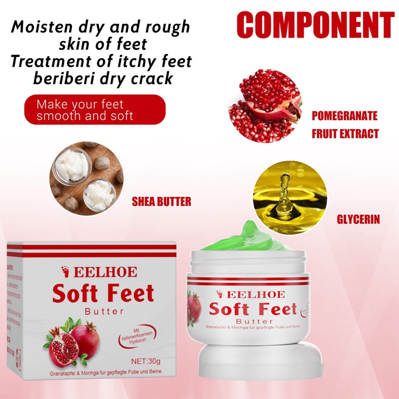 Kem Dưỡng Da Tay Chân Dạng Lột Chống Khô Nứt 30g