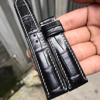 Dây da đồng hồ Handmade da cá sấu