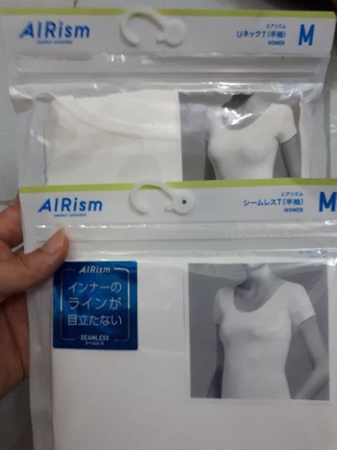 Áo phông thun nữ làm mát Airism Uniqlo