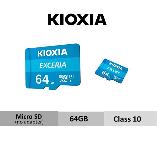 Thẻ nhớ microSD Kioxia 64GB Class 10 - Hàng chính hãng | BigBuy360 - bigbuy360.vn