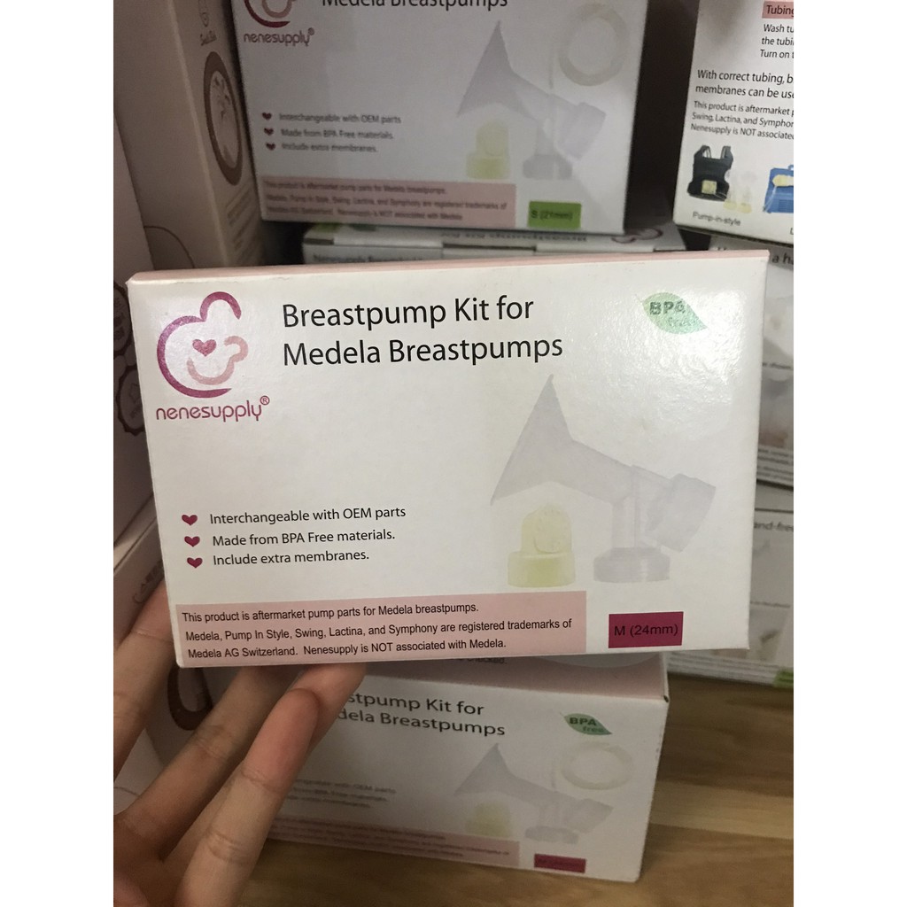 ✔️𝑪𝑯𝑰́𝑵𝑯 𝑯𝑨̃𝑵𝑮✔️Bộ phụ kiện cho máy Medela Pump nhãn hiệu Nenesupply NB009VM