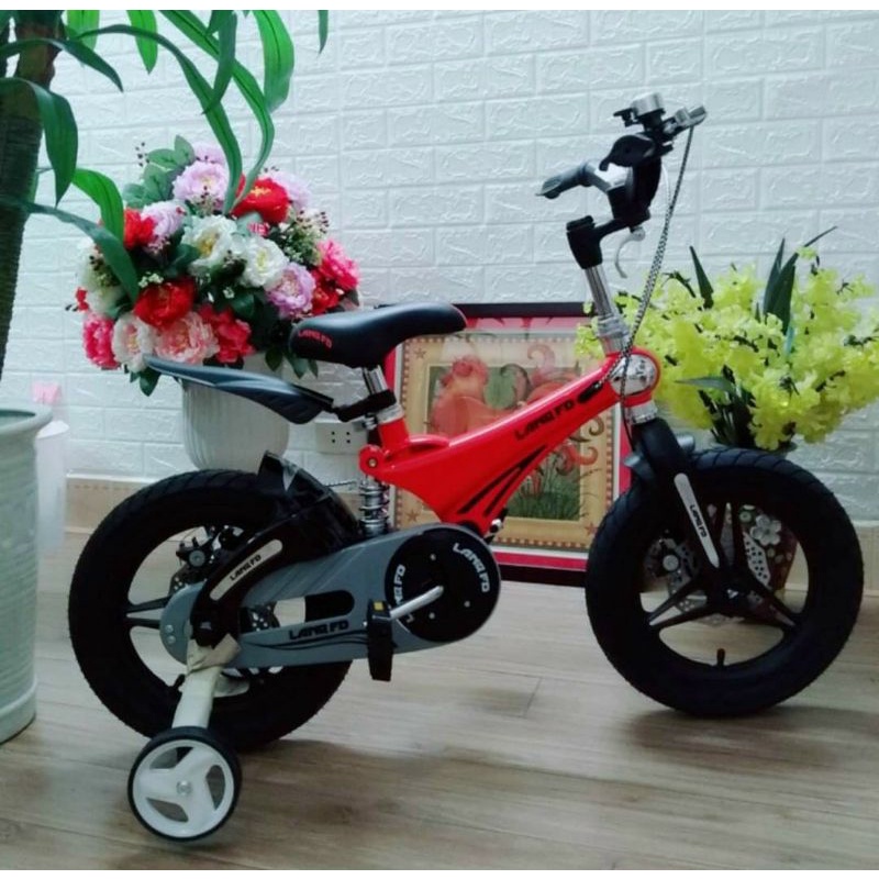 xe đạp trẻ em Landq FD cao cấp khung nhôm vành đúc giảm xóc