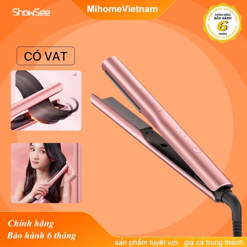 Máy làm tóc duỗi tóc, kẹp thẳng, ép tóc, uốn cúp làm tóc xoăn lọn đa năng Xiaomi  SHOWSEE -  tạo kiểu tóc