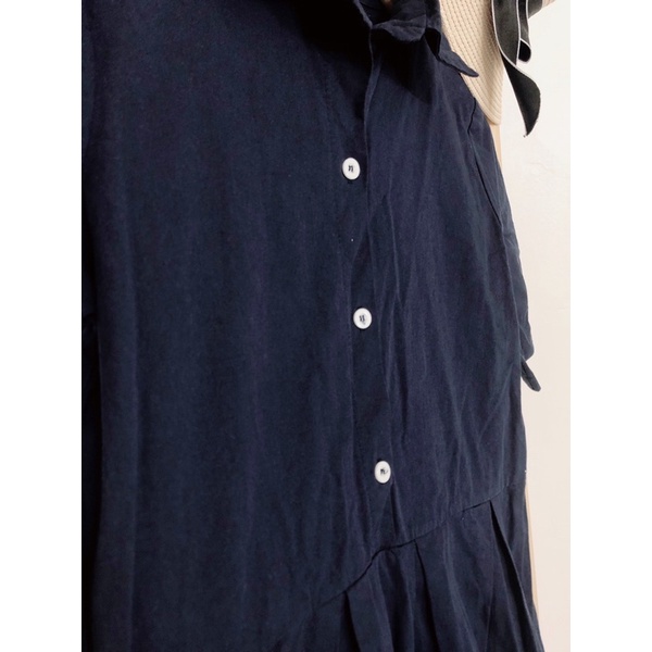 Váy babydoll xanh than