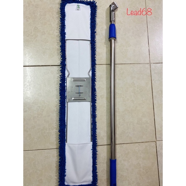 Chổi lau nhà công nghiệp 90cm + tấm lau thay thế chuẩn hãng Bodoca(loại 1)