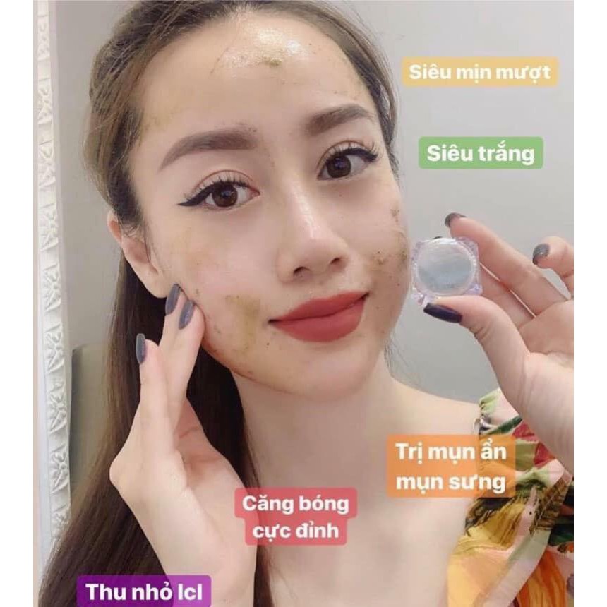 [Set liệu trình 5 lần] Peel da TẢO Ý tách, căng bóng, se lỗ chân lông, trắng sáng | Thế Giới Skin Care