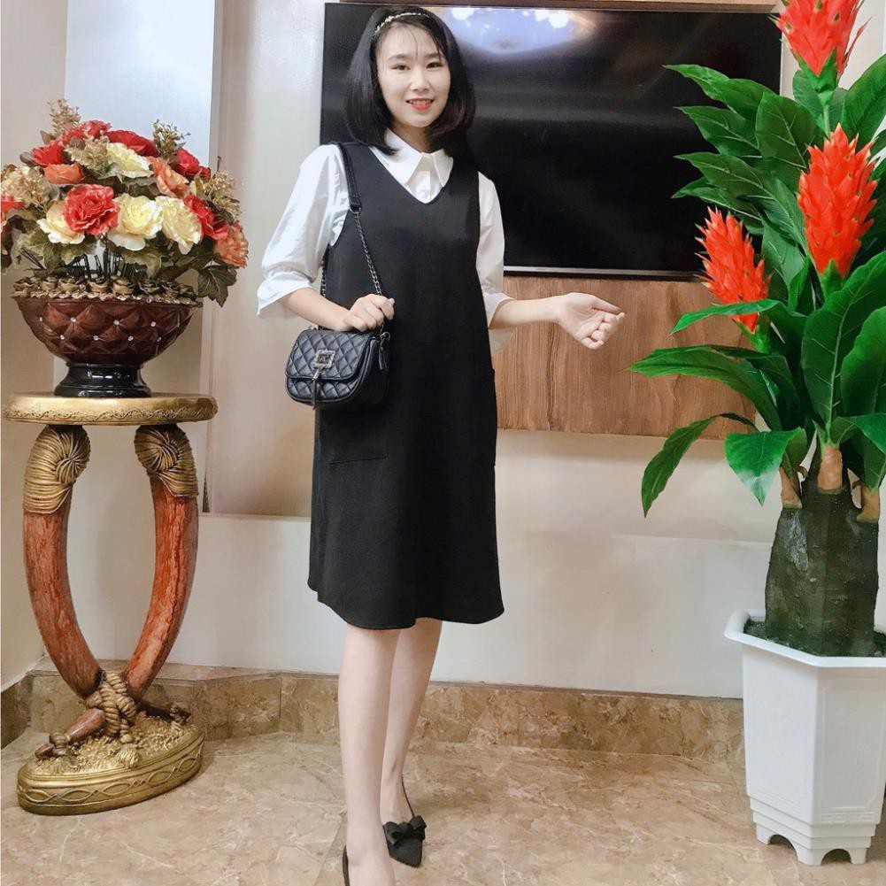 VÁY YẾM BẦU CÔNG SỞ ĐẸP(yếm rời) 👗