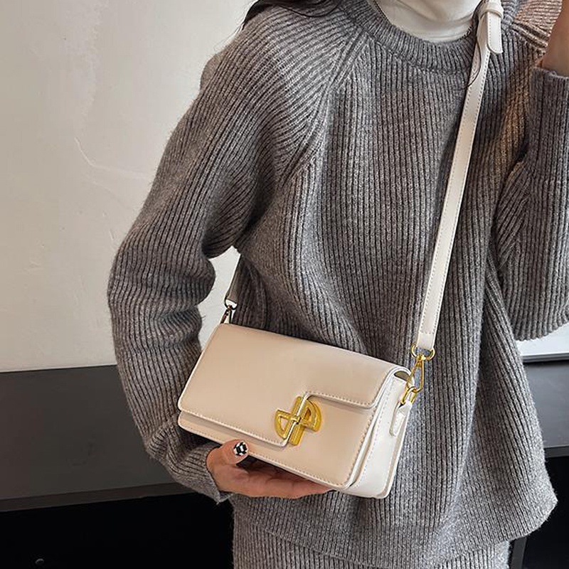 Ielgy Túi Đeo Chéo Nhỏ Hình Vuông Phong Cách Phương Tây Phổ Biến Và Nổi Tiếng Cho Nữ