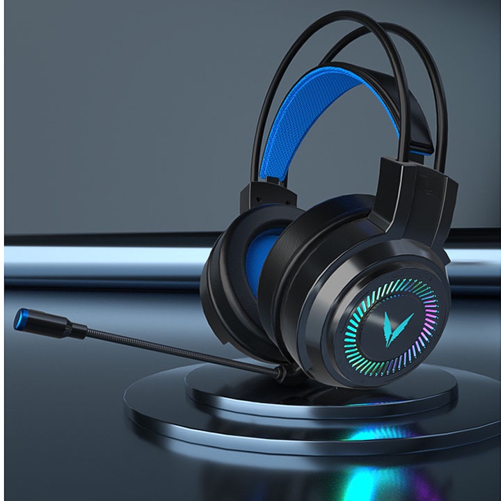 Tai nghe gaming G58 7.1 dùng cổng usb chụp tai có mic có đèn LED cho máy tính, điện thoại