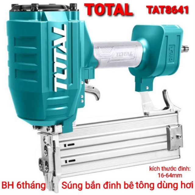 TAT8641 Máy bắn đinh bê tông dùng hơi 2.2mm Total