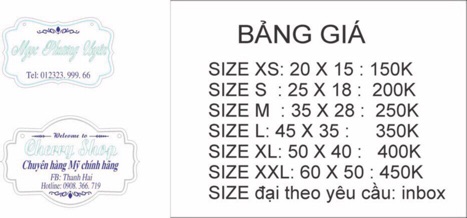 Bảng gỗ thương hiệu