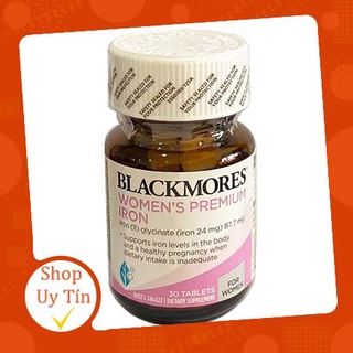 Viên uống bổ sung sắt cho bà bầu Blackmores Pregnancy Iron của Úc - Bổ sung iron - [Hộp 30 viên]