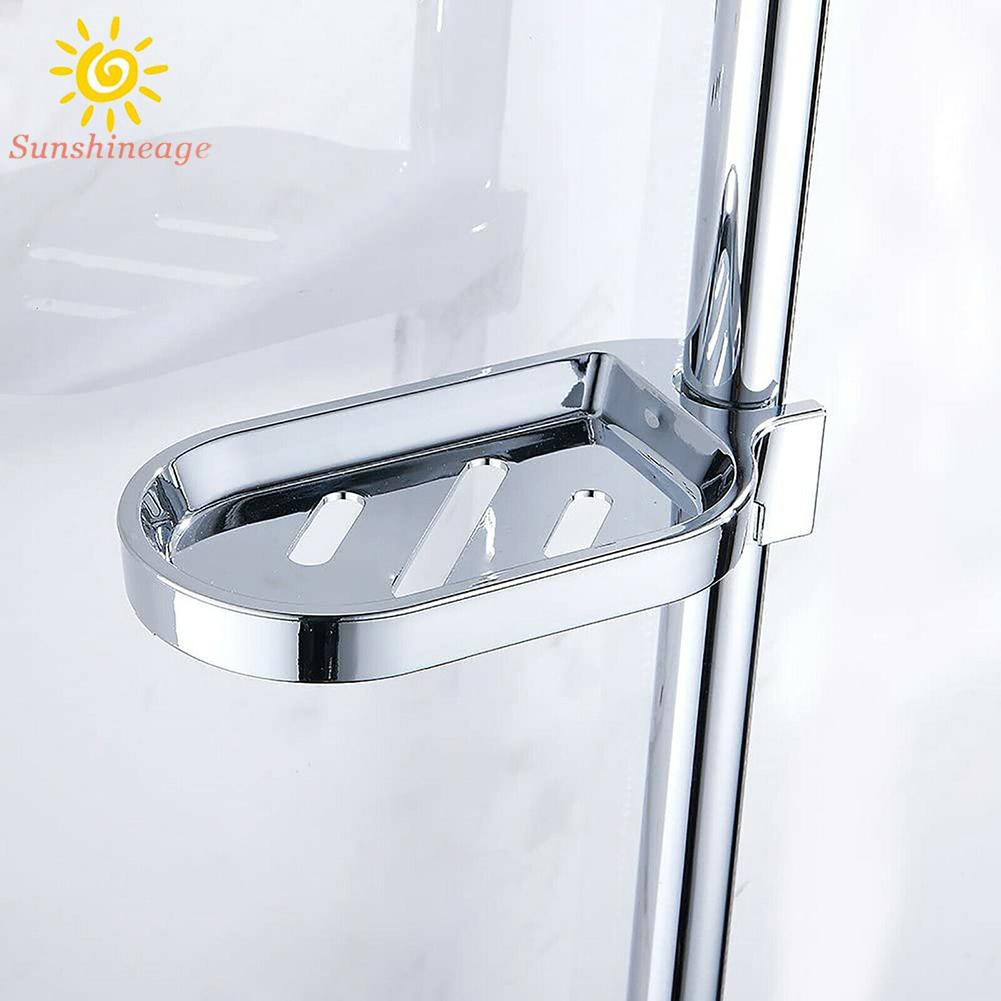 SUNAGE- ~17*8.5cm Soap Dish Box Shower Tray Plate Bathroom Stand Holder Rack Hole 25mm【SUNAGE-HOT Fashion】