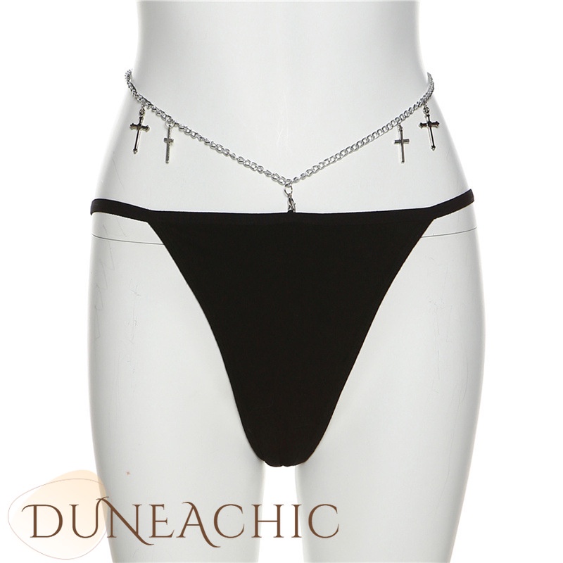 DUNEA Quần lót phối dây xích thời trang quyến rũ dành cho nữ