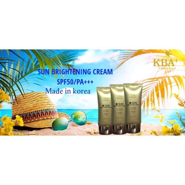 Kem chống nắng KBA