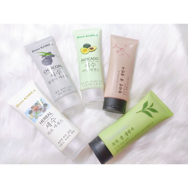 Sữa Rửa Mặt Sáng Da Mờ Thâm Mụn Hana KOREA 100ml