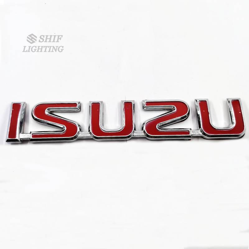 1 Huy Hiệu Chữ Isuzu Dán Đuôi Xe Hơi Isuzu