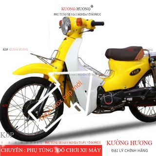 Baga inox xe Cub mới 81, 82, taya 50cc học sinh, cub Lifan học sinh, việt thái (Lượn Hàng giữa Rất Chắc Chắn)