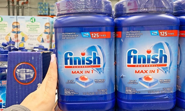 Viên rửa bát Finish max in 1 - 125 viên