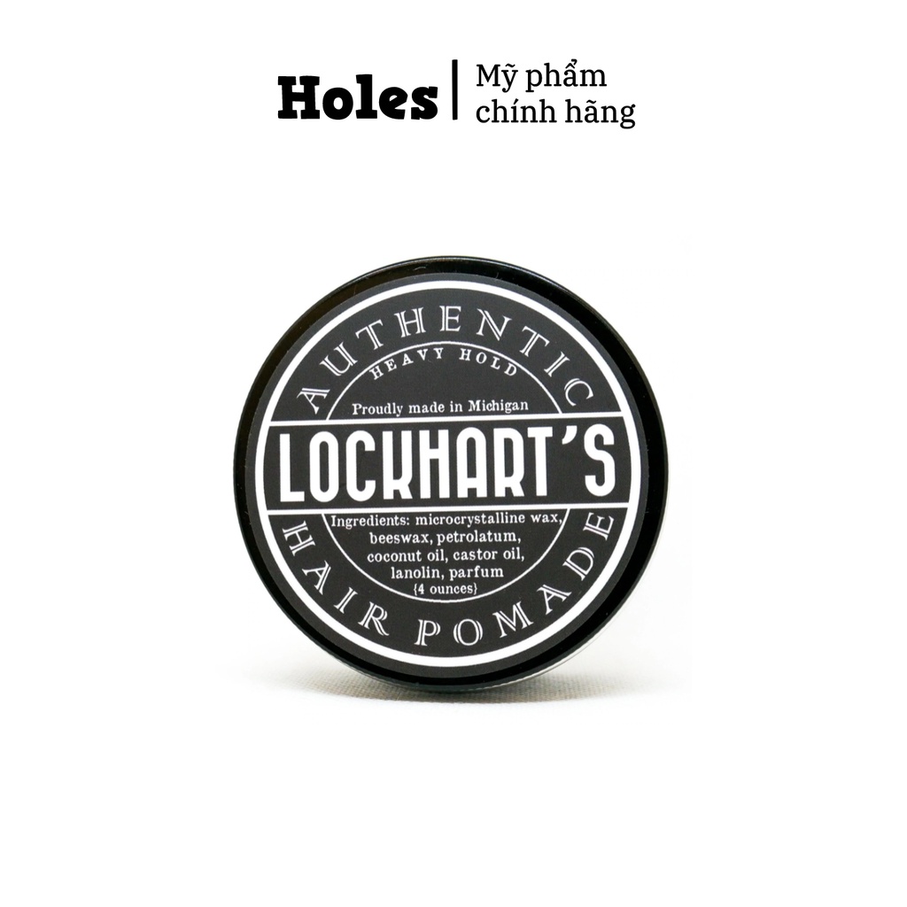 Sáp vuốt tóc Lockhart's Heavy Hold Pomade