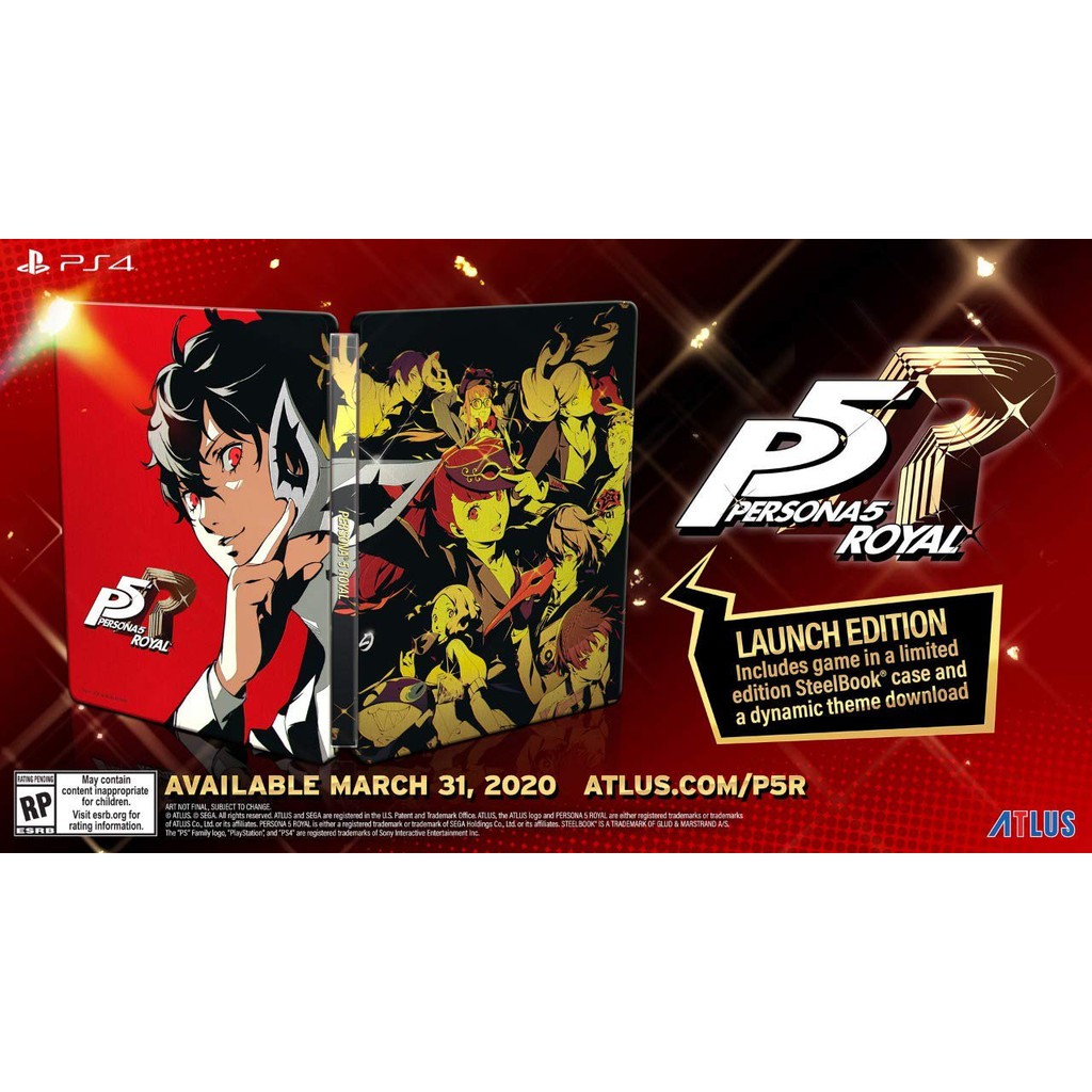Trò chơi Persona 5 Royal Steelbook Launch Edition - Playstation 4