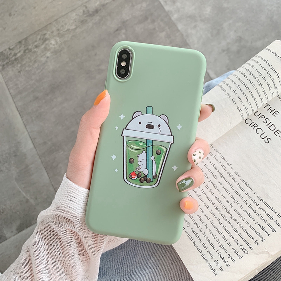 iPhone SE 2020 11 Pro Max XR X XS Max 8 7 6 6s Plus Ốp điện thoại mềm họa tiết sáng tạo đáng yêu cho | BigBuy360 - bigbuy360.vn