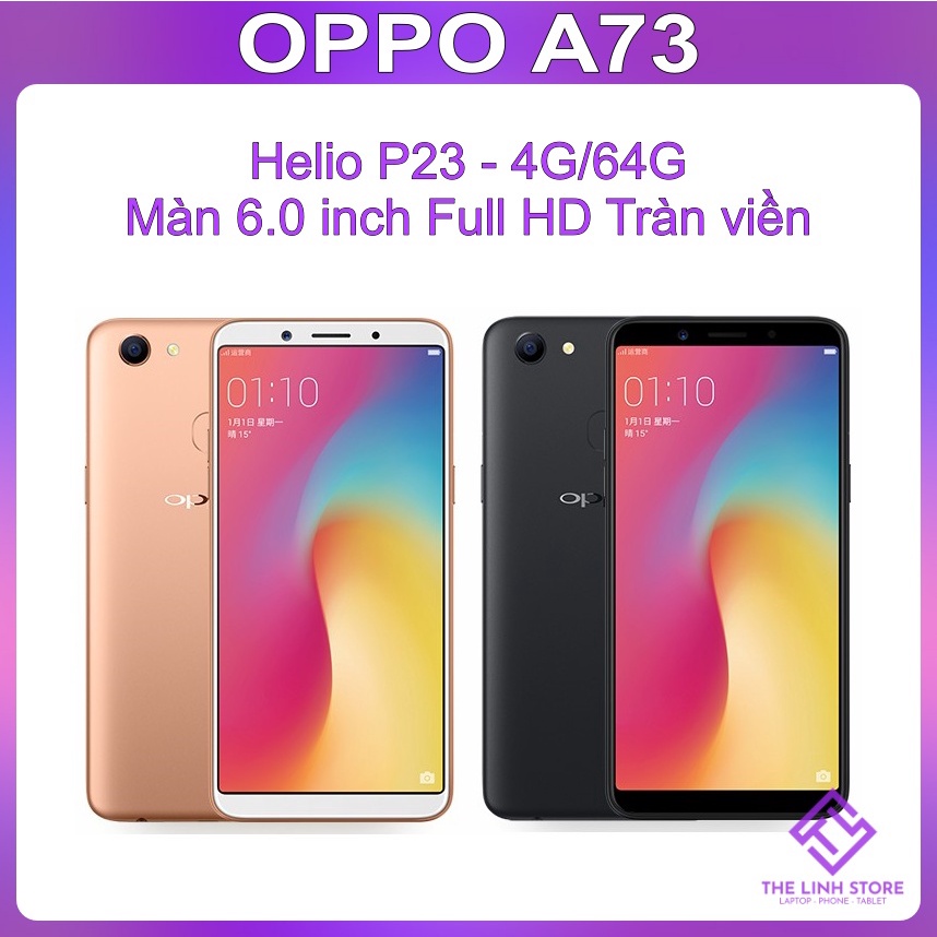 Điện thoại OPPO A73 (oppo F5) màn 6.0 inch Full HD - Helio P23 ram 4G 64G