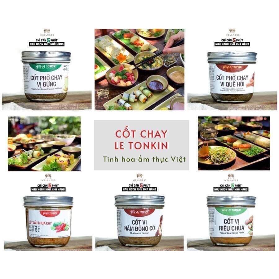 Cốt hầm chay các vị Le Tonkin 300ml