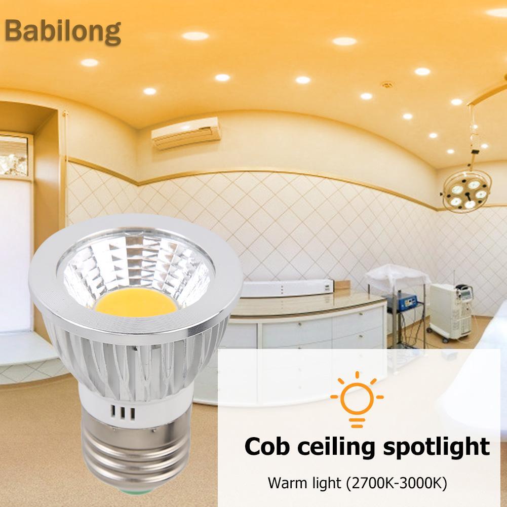 Bóng đèn LED COB 9W E27 AC 85-265V ánh sáng trắng ấm tiện dụng
