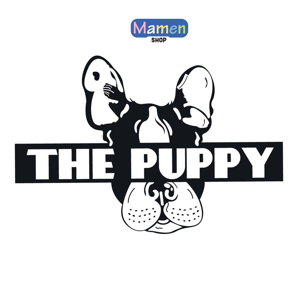 Áo thun đôi form rộng The Puppy Mamen Shop MA045, áo phông đôi oversize Unisex