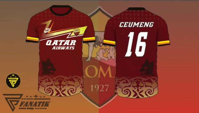 Áo Thun As Roma Jersey Thời Trang Năng Động