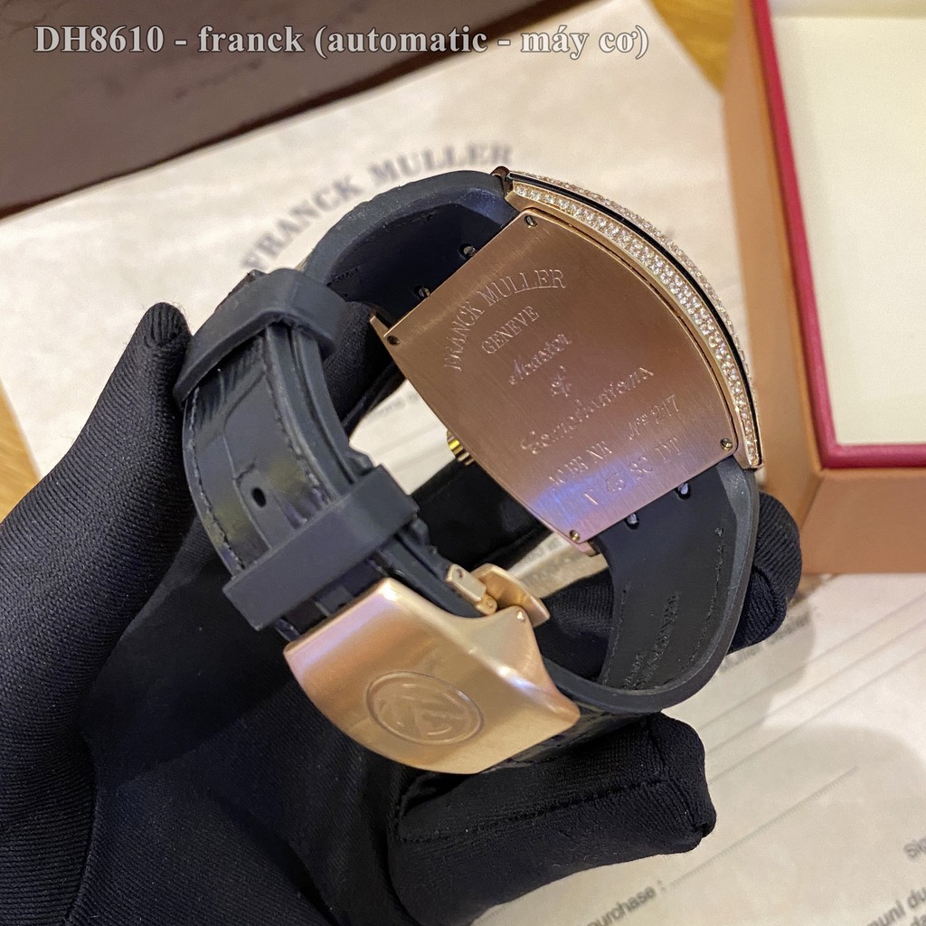 [MÁY CƠ - VIP] Đồng hồ nam FML - full diamond bản cao cấp máy nhật xịn - chống nước bảo hành 24 tháng fullbox cao cấp
